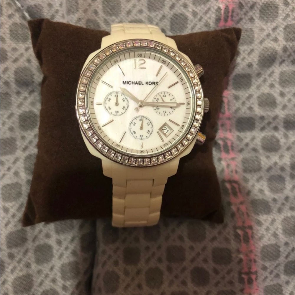 White Michael Kors Watch